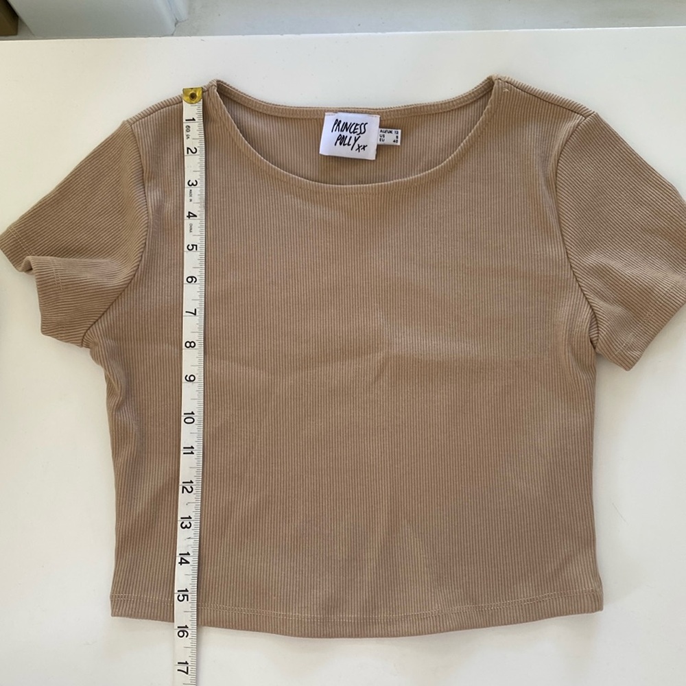 Princess Polly ribbed crop top